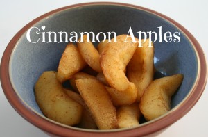 Cinnamon Apples Plain