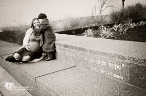 Maternity and family portrait by Deborah Lykins Photography Austin, Texas