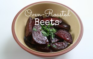 oven roasted beets